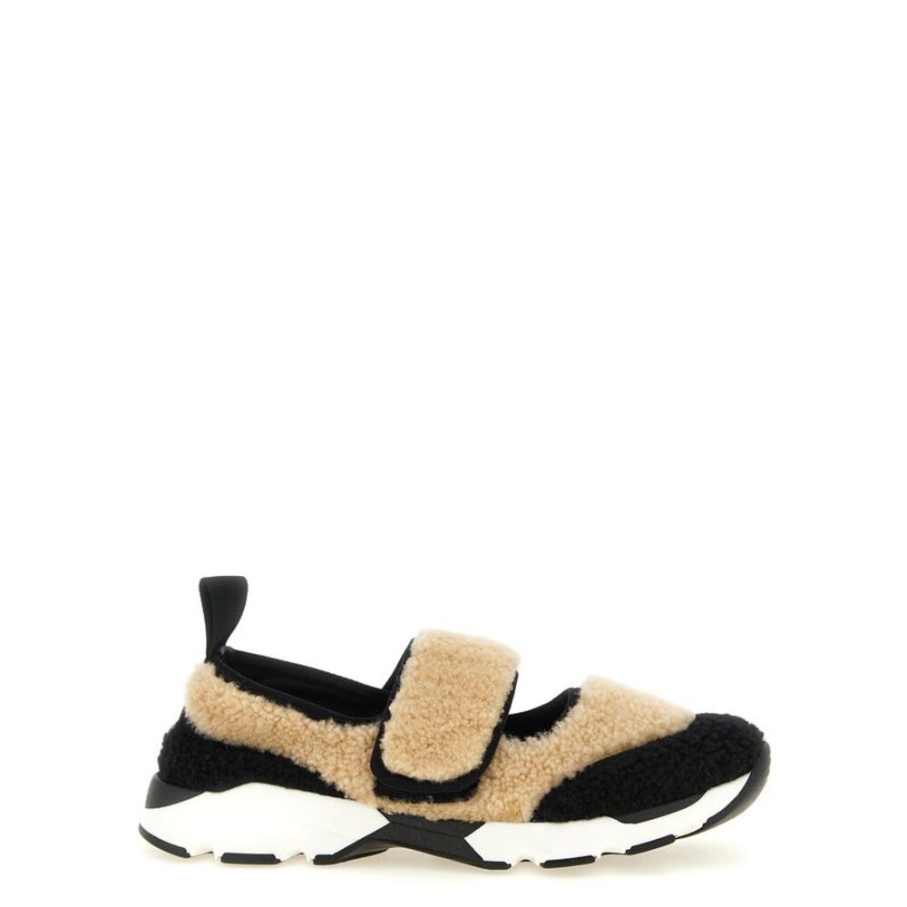 Marni Women Mary Jane Fur Sneakers